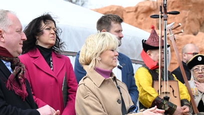 FOTO: Eva Pavlová navštívila zoologickou zahradu.