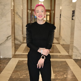 Tereza Mašková se drží statečně.