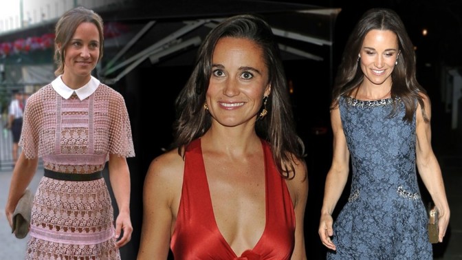 10 nejkrásnějších outfitů Pippy Middleton: Sází na hluboké výstřihy a průhlednou krajku