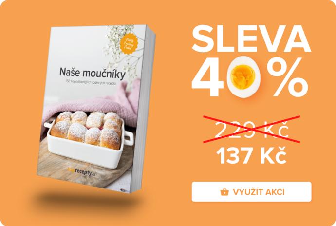Kuchařky Topreceptů lze zakoupit také jednotlivě. Populární je titul Naše moučníky.