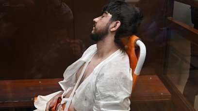 FOTO: Policie chytla čtyři podezřelé z teroristického útoku v Krasnogorsku.