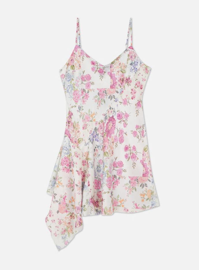 Květované šaty na ramínky s volánky, Rita Ora by Primark, 470 Kč