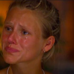 Veronika z kmene Lovců ronila slzy.