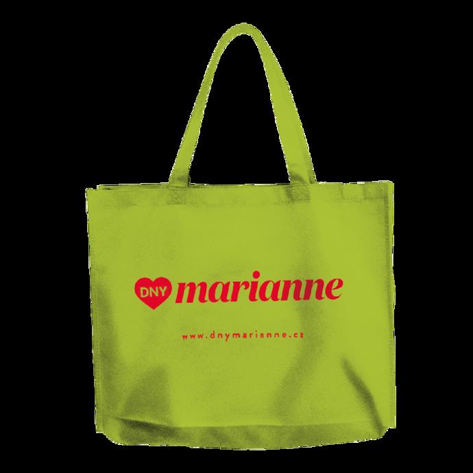 V Marianne Lounges můžete získat ikonickou nákupní tašku která bude letos zelená.