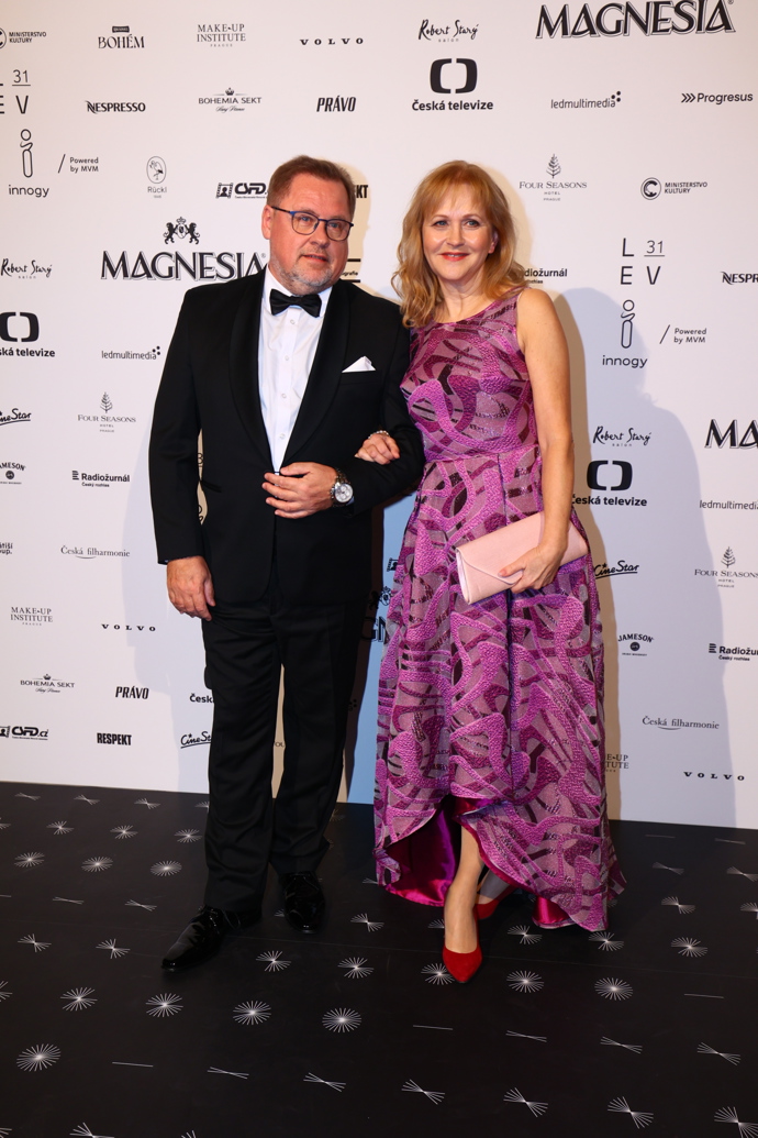 Václav Kopta s manželkou.