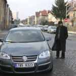 Pavel Kříž se jako Petr Boháč v seriálu Ulice zapletl do dopravní nehody hned dvakrát.