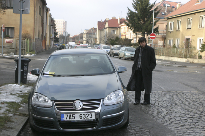 Pavel Kříž se jako Petr Boháč v seriálu Ulice zapletl do dopravní nehody hned dvakrát.