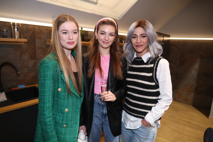 Zleva: Michaela Pecháčková, Nelly Řehořová a Eva Burešová