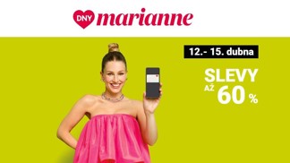 Dny Marianne přichází: S přehlednou mobilní aplikací je všechno pohodlné a jednoduché