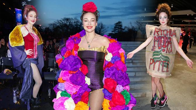 Provokativní módní styl Rozálie Havelkové: Okouzlí v záplavě růží z pouti, v kabátu po babičce i v pytli od brambor