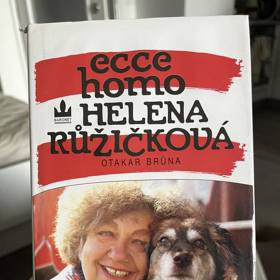 Kniha Ecce homo Helena Růžičková z roku 1994.