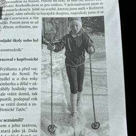 Iveta Bartošová byla ve dvanácti letech výborná v běhu na lyžích. Pravidelně také trénovala. 