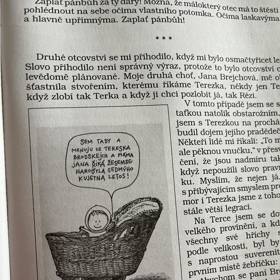 Když se Tereza Brodská narodila, oznámení přišlo moc pěknou ilustrací.