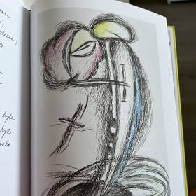 Iveta Bartošová byla také zdatnou malířkou a její malby zůstaly mamince Svatavě dodnes v archivu.