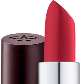 Dlouhotrvající rtěnka Rimmel, odstín Alarm, 60 Kč.