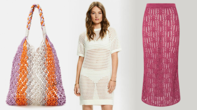 Tropické teploty lákají letní trendy 2024: Módní jsou háčkované, vyšívané a ažurové kousky