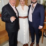 Felix Slováček na aktuálním snímku s dcerou Aničkou a synem Felixem juniorem.