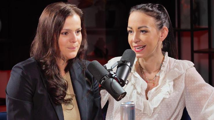 Ornella Koktová a Agáta Hanychová