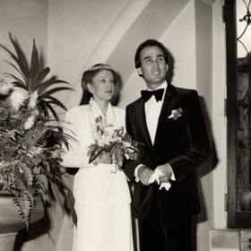 Módní návrhářka Blanka Matragi se za manžela Makrama vdala v roce 1979.