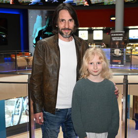 Ivo Hrbáč na premiéře pohádky Jak zachránit draka.