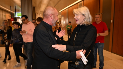 FOTO: Helena Harabinová na koncertě Leoše Mareše.