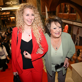 Jiřina Bohdalová přišla podpořit svého kamaráda Petra Jandu.