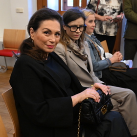 Jana Bobošíková s Hanou Lipovskou.