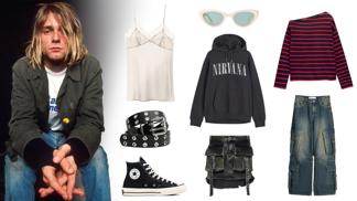 Flanelky a ikonické tenisky 30 let po smrti Kurta Cobaina: Jeho módní styl grunge nově inspiruje generaci Z 