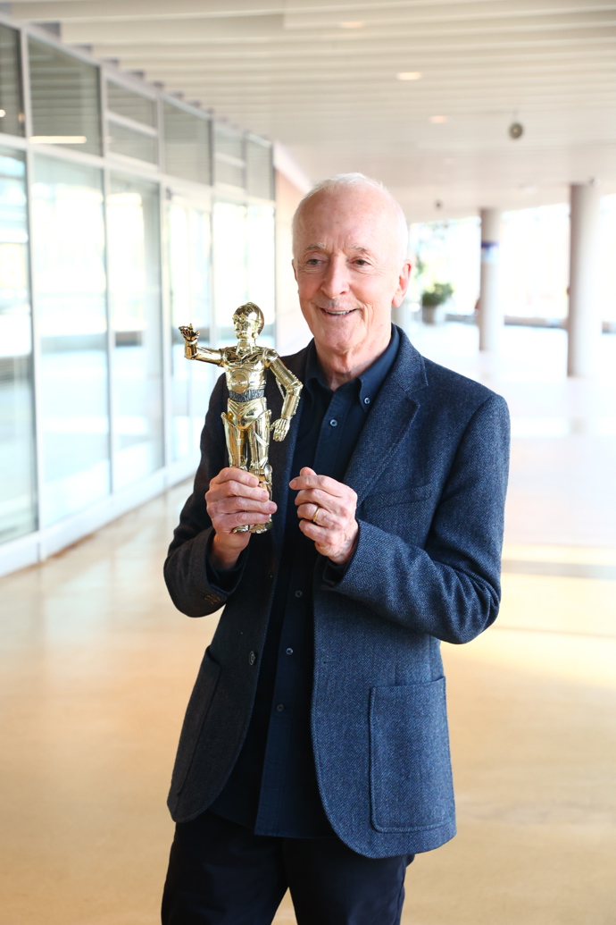 Anthony Daniels potěšil fanoušky Star Wars.