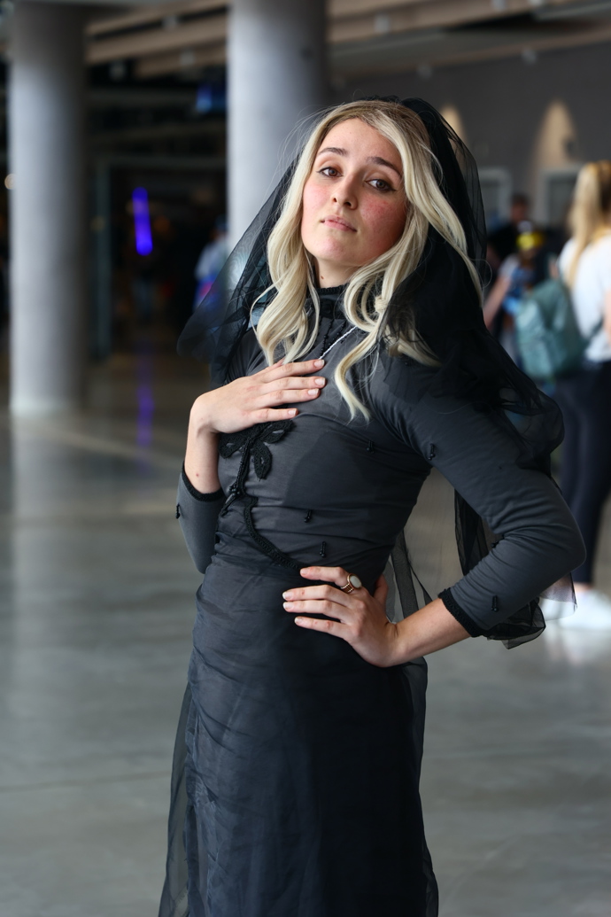 Šíleně smutná princezna na Comic-Conu. 