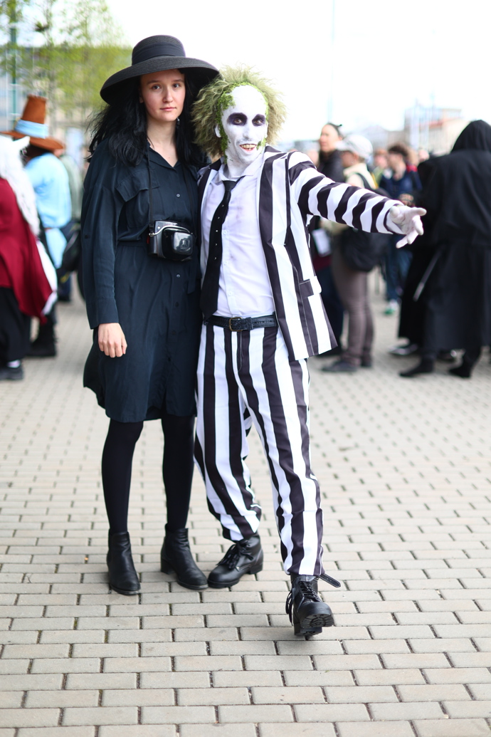 Pražský Comic-Con navštívil také Beetlejuice režiséra Tima Burtona. 