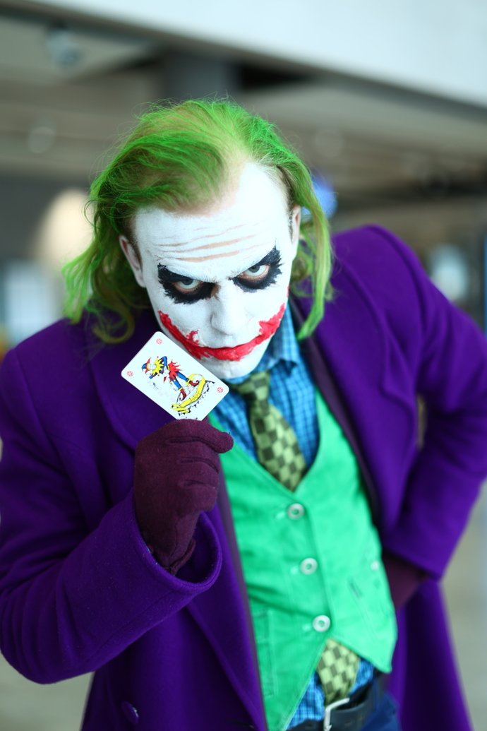 Joker byl na pražském Comic-Conu k nepřehlédnutí.
