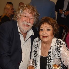 Režisér Zdeněk Troška s herečkou Jiřinou Bohdalovou.