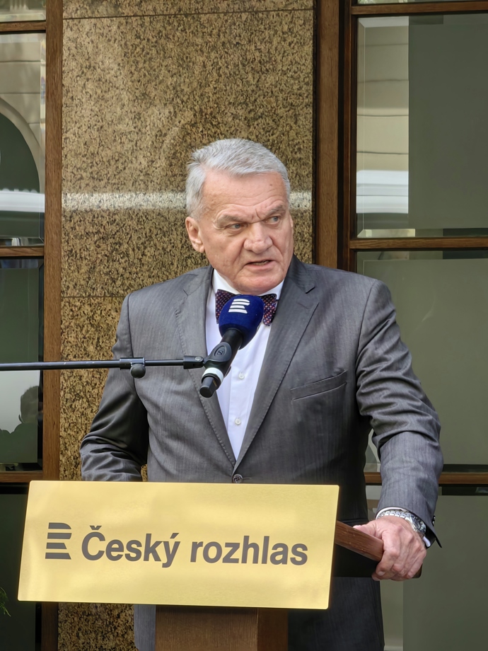 Pražský primátor Bohuslav Svoboda.