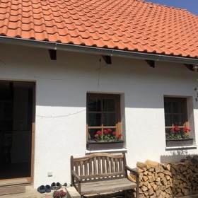 Domeček Míši Kuklové je chaloupka jako z pohádky.