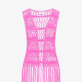 Háčkovaná vesta s třásněmi, IZIA, 1 569 Kč