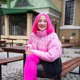 Do chladnějších dnů obléká zpěvačka Tereza Mašková prošívanou péřovou bundu.