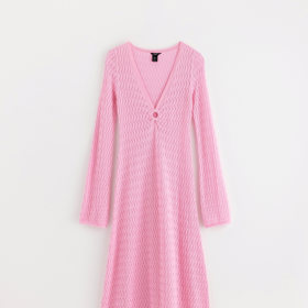 Ažurové šaty v midi délce, Lindex, 1 499 Kč