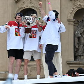 Hokejisté jsou na Staromáku.