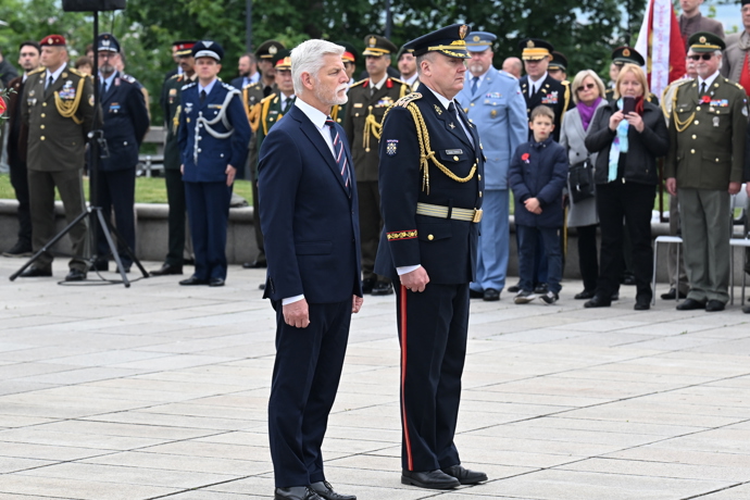 Prezident Petr Pavel měl projev.