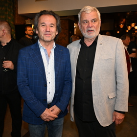 Petr Štěpánek s Andorem Šándorem.