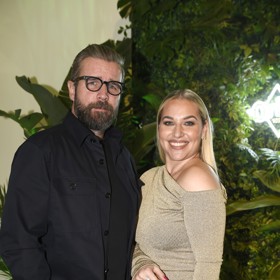 Dominika Cibulková s manželem Michalem Navarou. 