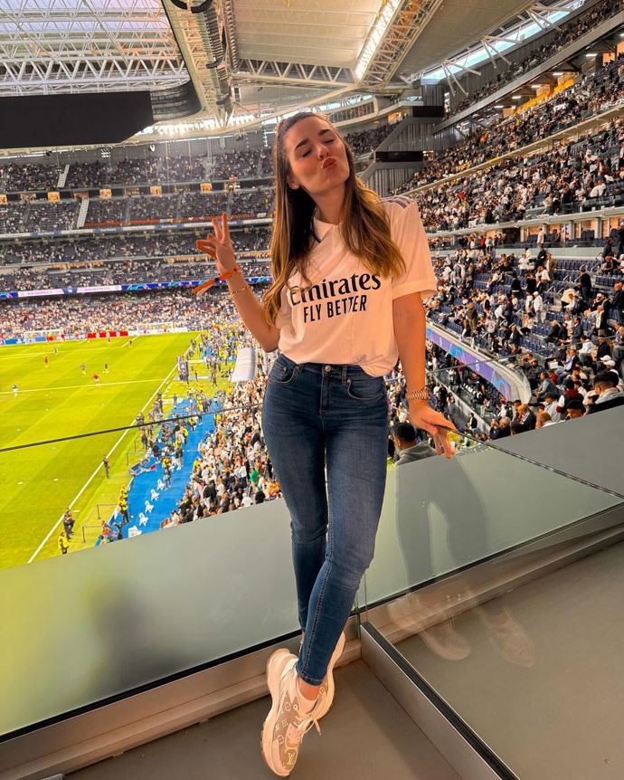 Mino Bonino je velkou fanynkou Realu Madrid.