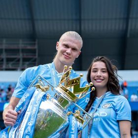 Erling Haaland s dlouholetou partnerkou Isabel Haugseng Johansen