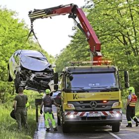 Misska Magdaléna Šebestová měla nehodu.