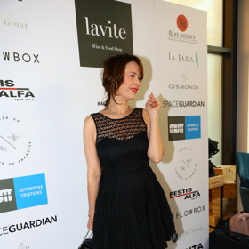 Tereza Kostková zazářila v černém outfitu.