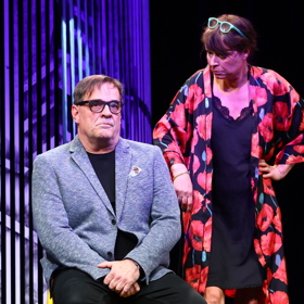 Mirek Etzler a Lenka Vlasáková hráli manželský pár.