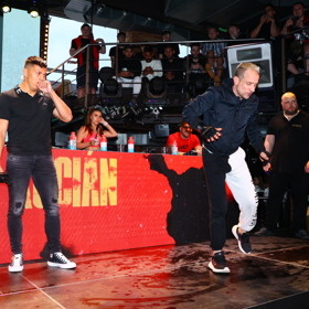 O největší rozruch se ale dozajista postaral bývalý člen kapely Lunetic Martin Kocián. 