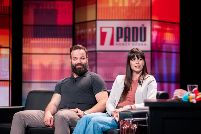 Sourozenci Radko Gudas a Karolína Neuvirthová Gudasová.