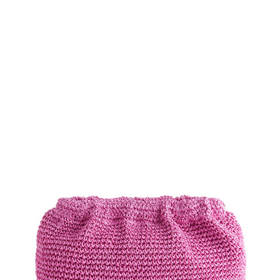 Růžové psaníčko z rafie, Arket, 1 299 Kč